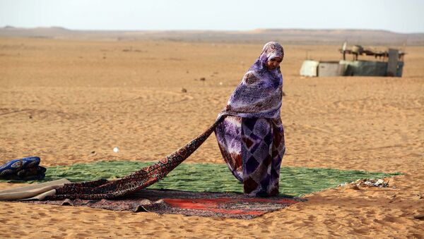 امرأة من مخيمات الجمهورية الصحراوية  - سبوتنيك عربي