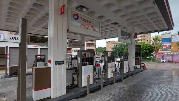 إقفال محطات البنزين في لبنان - سبوتنيك عربي
