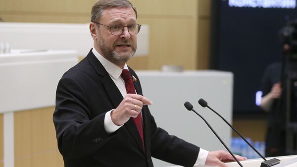 نائب رئيس مجلس الاتحاد الروسي، قنسطنطين كوساتشوف - سبوتنيك عربي