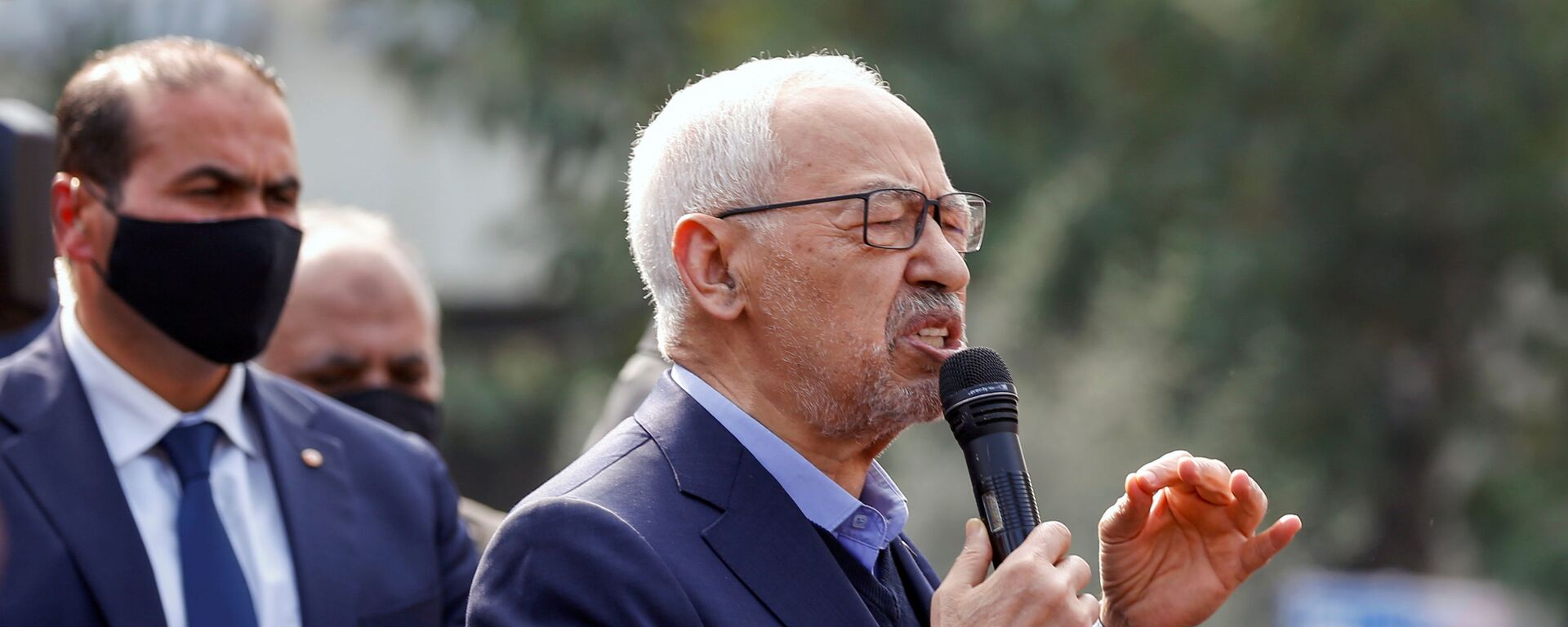رئيس البرلمان التونسي راشد الغنوشي، 27 فبراير 2021  - سبوتنيك عربي, 1920, 04.04.2022