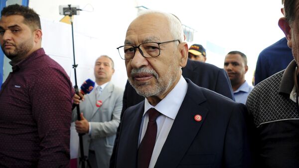 رئيس البرلمان التونسي راشد الغنوشي، صورة من أرشيف 2019 - سبوتنيك عربي