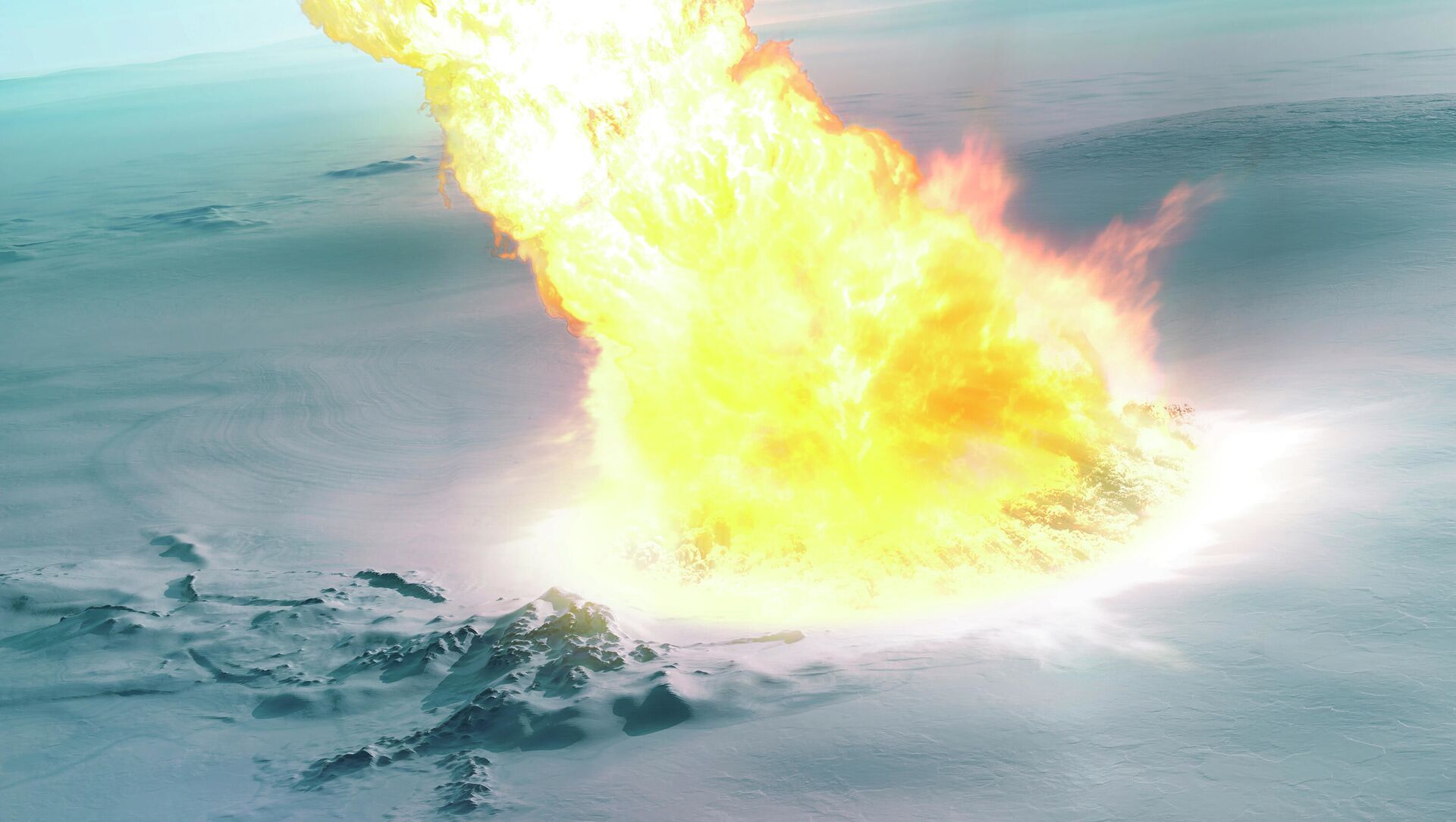 سقوط نيزك في القطب الشمالي سقوط نيزك في القطب الشمالي - سبوتنيك عربي, 1920, 25.04.2021