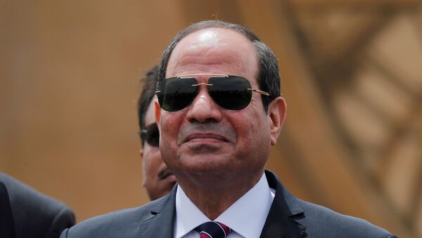  الرئيس المصري عبد الفتاح السيسي في الإسماعيلية، مصر، 5 مايو 2019 - سبوتنيك عربي