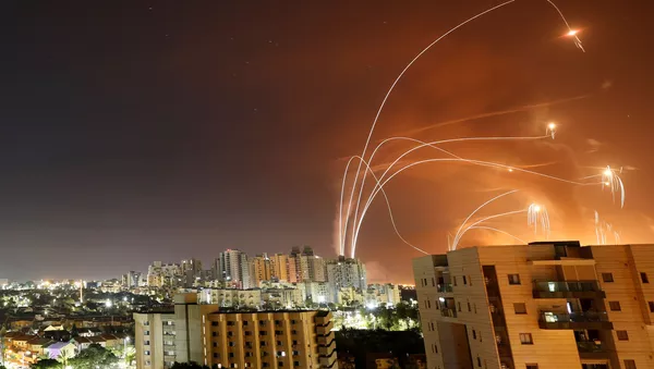  قصف المقاومة الفلسطينية على عسقلان، إسرائيل، 11-12 مايو 2021 - سبوتنيك عربي
