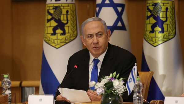 رئيس الوزراء الإسرائيلي بنيامين نتنياهو، القدس 9 مايو 2021 - سبوتنيك عربي
