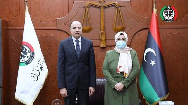 وزيرة العدل الليبية حليمة إبراهيم عبد الرحمن - سبوتنيك عربي