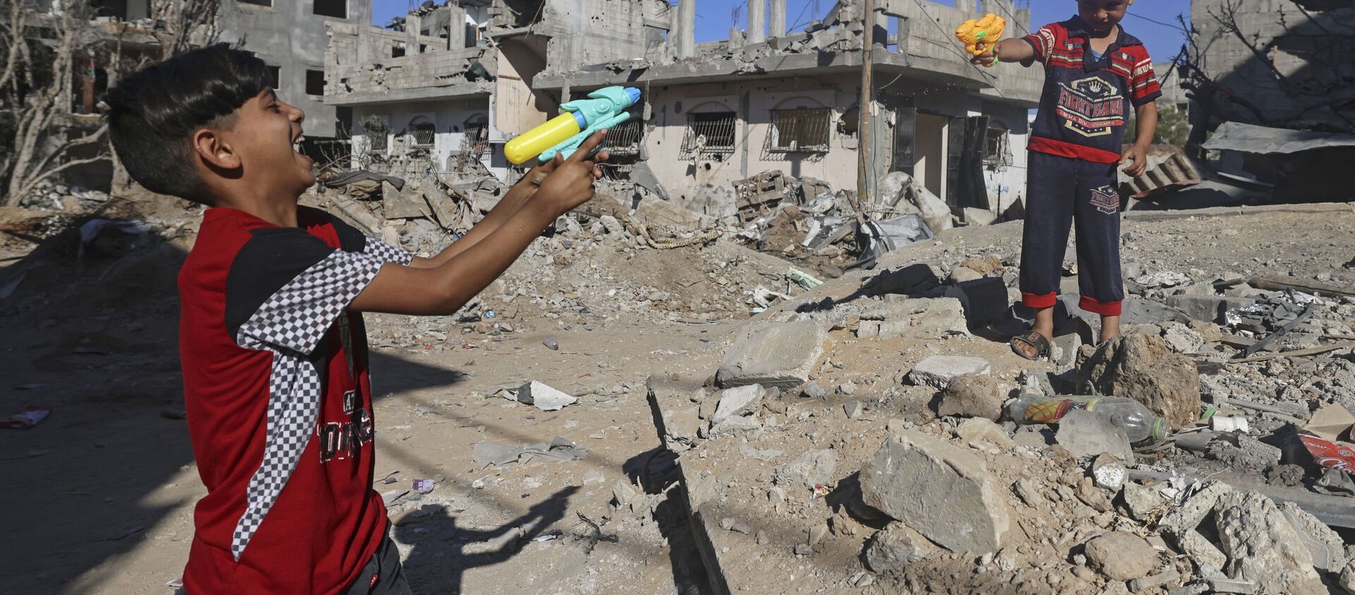 إعمار غزة - الفلسطينيون يعودون إلى منازلهم وحياتهم الطبيعية بعد بدء سريان وقف إطلاق النار بين قطاع غزة و إسرائيل، 23 مايو 2021 - سبوتنيك عربي, 1920, 01.06.2021