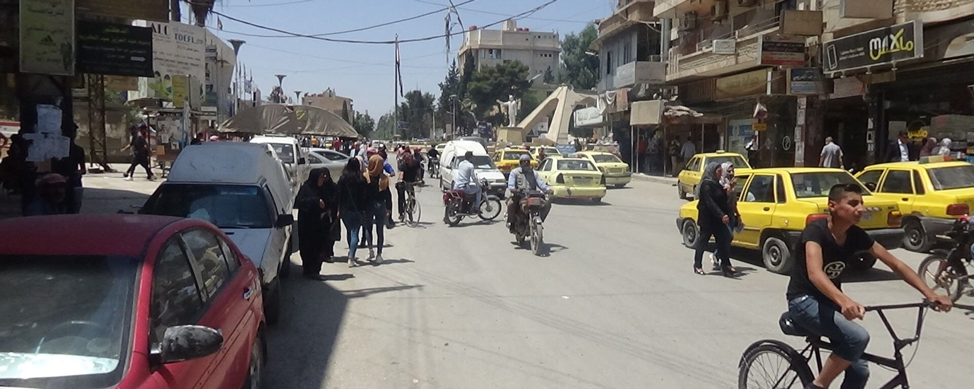 المحافظات الشرقية تستعد لانتخابات رئاسة الجمهورية العربية السورية، مدينتي الحسكة و القامشلي، سوريا 24 مايو 2021 - سبوتنيك عربي, 1920, 06.10.2021