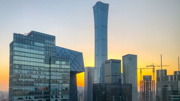 ناطحات سحاب للمركز التجاري سيتيك تاور (CITIC Tower) في بكين، الصين - سبوتنيك عربي