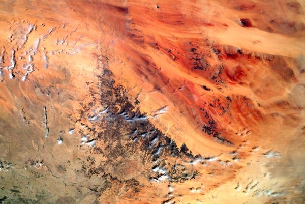 منظر يطل على عين الصحراء، غرب أفريقيا، محطة الفضاء الدولية - سبوتنيك عربي