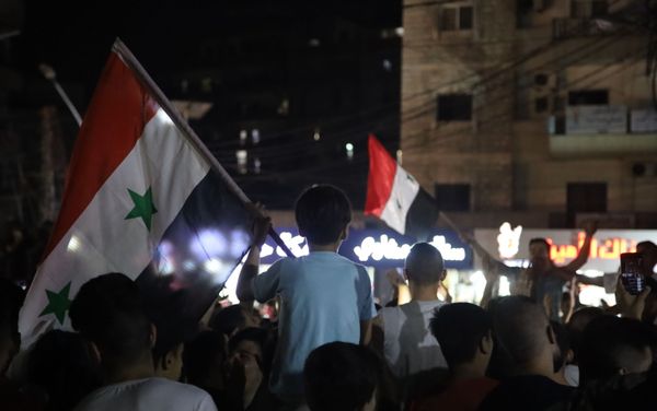 احتفالات في شوارع طرابلس بفوز بشار الأسد بالرئاسة السورية، لبنان 27 مايو 2021 احتفالات في شوارع طرابلس بفوز بشار الأسد بالرئاسة السورية، لبنان 27 مايو 2021 - سبوتنيك عربي