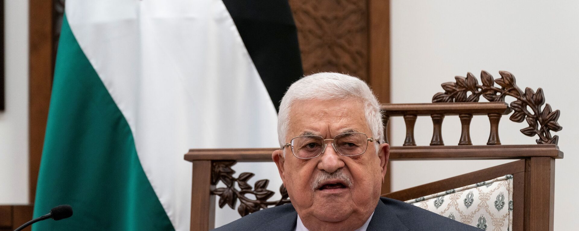 الرئيس الفلسطيني محمود عباس ووزير الخارجية أنتوني بلينكين رام الله، الضفة الغربية 26 مايو 2021 - سبوتنيك عربي, 1920, 29.12.2021