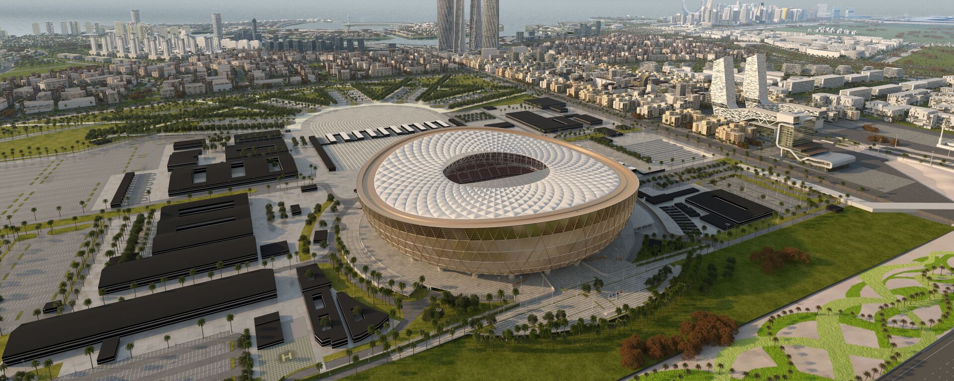 ملعب لوسيل، ضمن ملاعب كأس العالم في قطر 2022 بسعة 80 ألف متفرج - سبوتنيك عربي, 1920, 20.06.2021