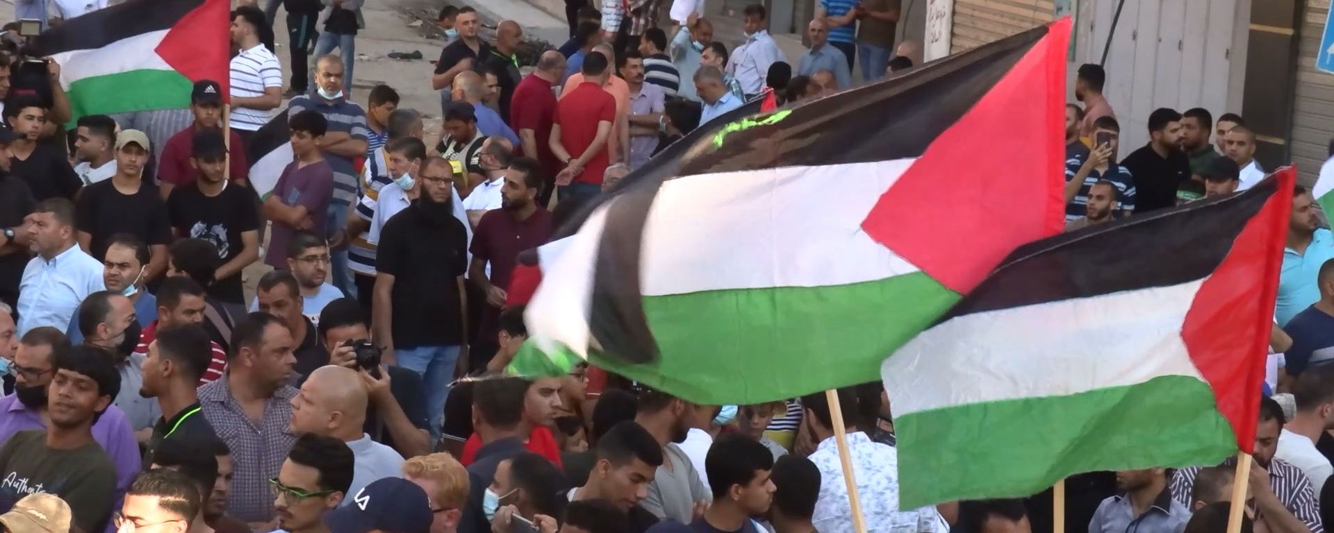 مسيرات حاشدة في قطاع غزة تنديدا بمسيرة الأعلام الإسرائيلية في القدس، فلسطين 16 يونيو 2021 - سبوتنيك عربي, 1920, 31.08.2023
