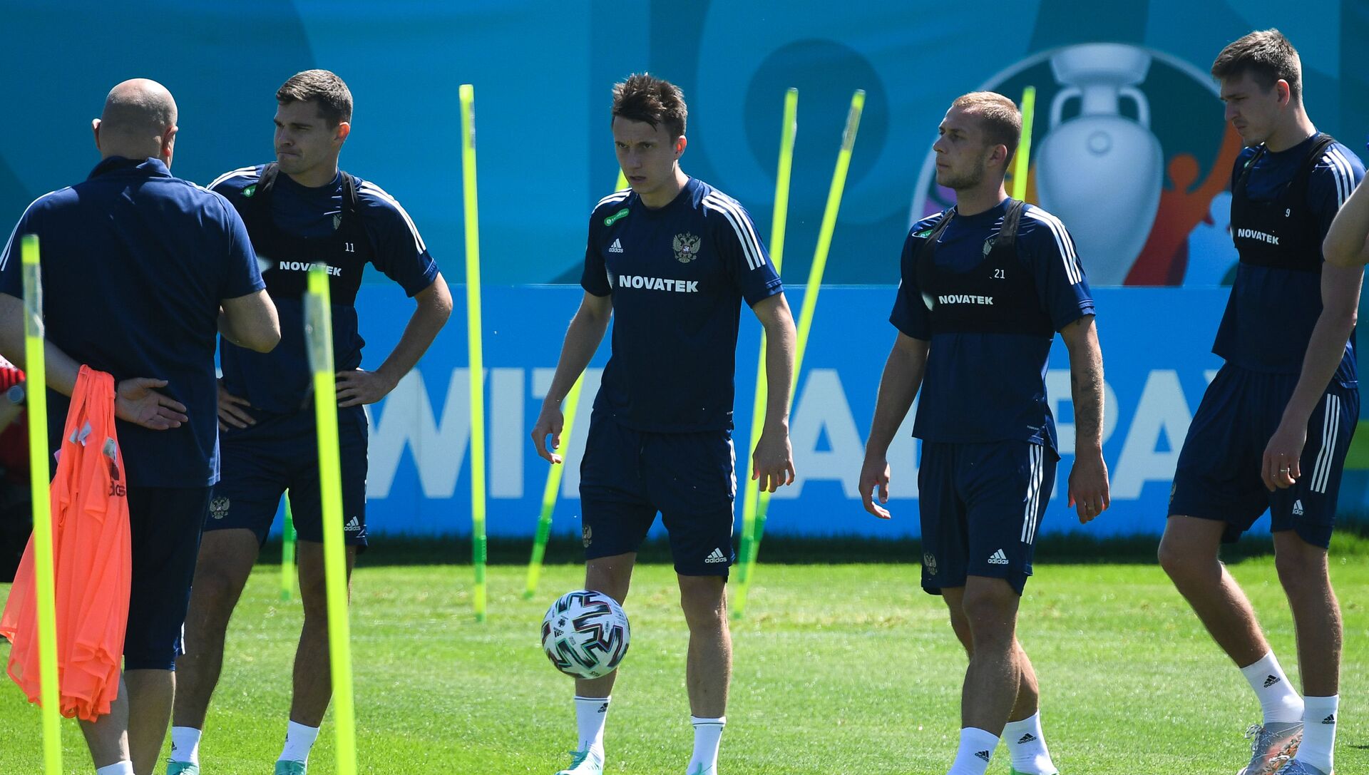 تدريبات المنتخب الروسي في يورو 2020 تدريبات المنتخب الروسي في يورو 2020 - سبوتنيك عربي, 1920, 21.06.2021