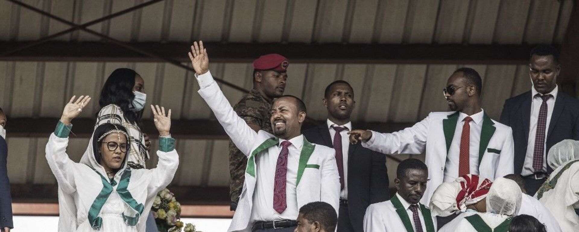 رئيس الوزراء الإثيوبي أبي أحمد في مسيرة انتخابية - سبوتنيك عربي, 1920, 22.06.2021