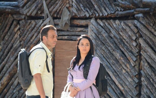 مشاهد من تصوير العمل الفني السوري عش الغراب بمشاركة عدد من الفنانين السوريين  - سبوتنيك عربي