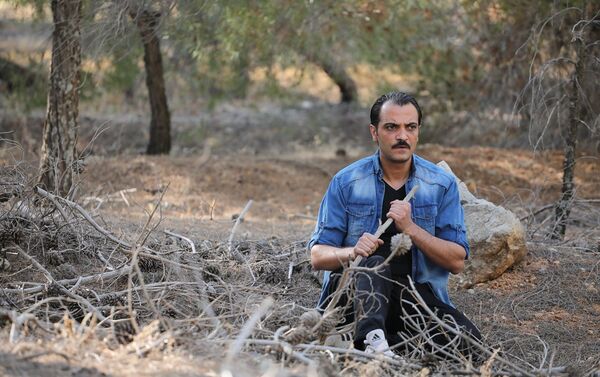 مشاهد من تصوير العمل الفني السوري عش الغراب بمشاركة عدد من الفنانين السوريين  - سبوتنيك عربي