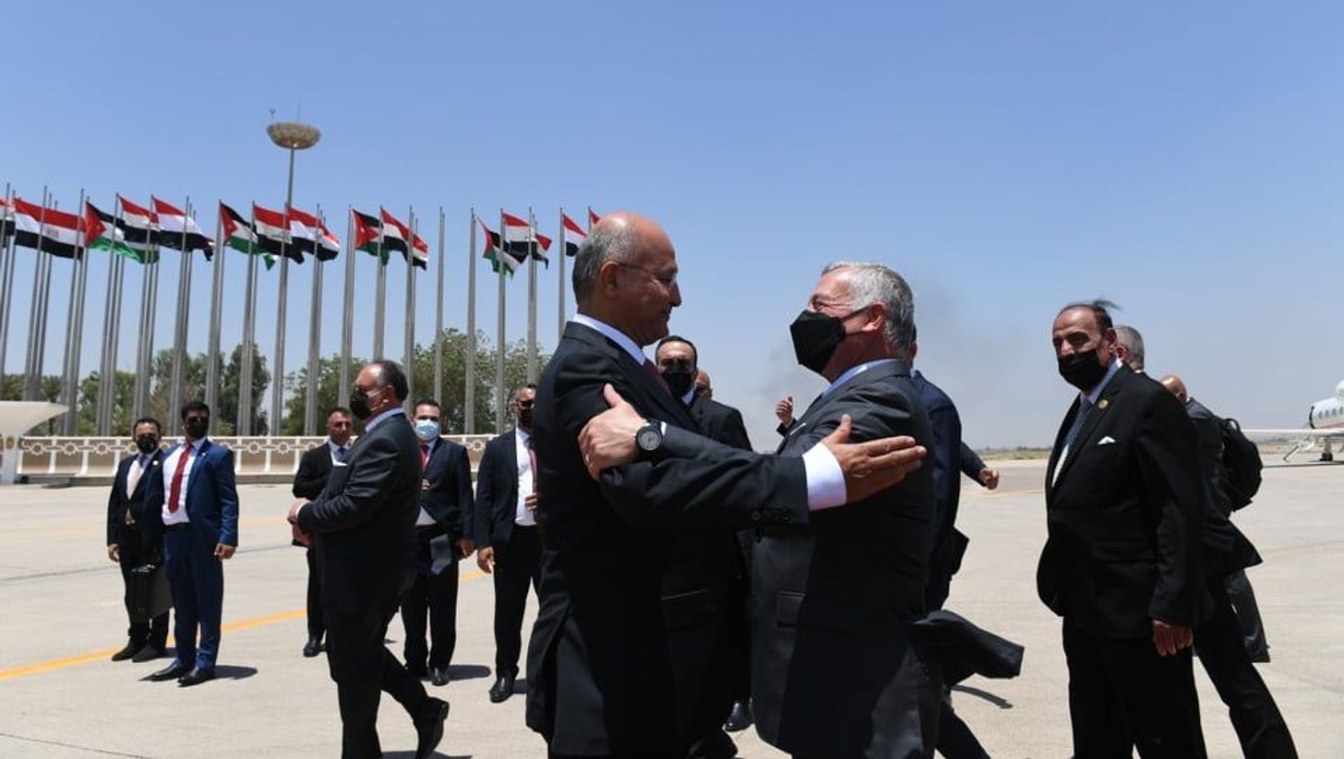 الرئيس العراقي برهم صالح يستقبل الملك عبد الله ملك لاأردن الرئيس العراقي برهم صالح يستقبل الملك عبد الله ملك لاأردن - سبوتنيك عربي, 1920, 27.06.2021