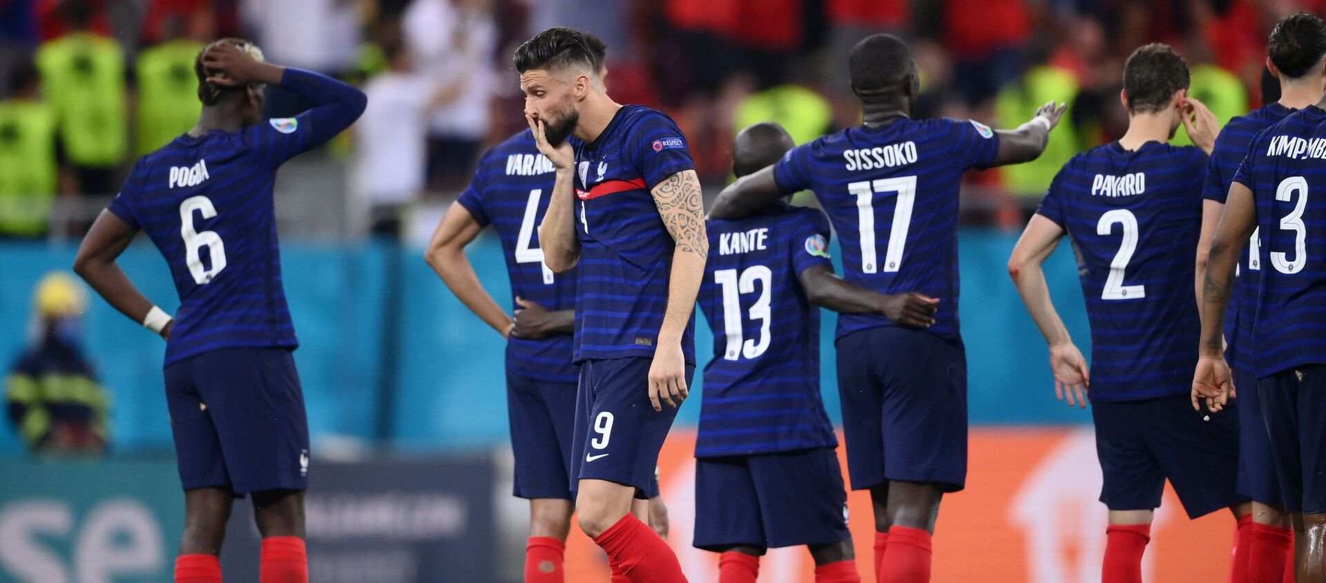 مباراة فرنسا وسويسرا في أمم أوروبا الاثنين 28 يونيو 2021 - سبوتنيك عربي, 1920