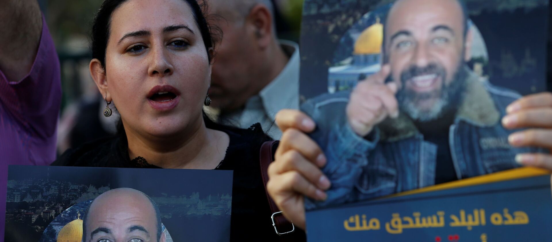 احتجاجات عارمة في الضفة الغربية ضد مقتل الناشط السياسي نزار بنات، الخليل، 27 يونيو 2021 - سبوتنيك عربي, 1920, 02.07.2021