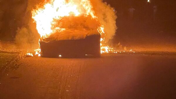 احتراق النسخة الجديدة من تسلا إس بيلد 2021 في أمريكا - سبوتنيك عربي