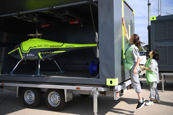 انطلاق فعاليات معرض الطيران الدولي ماكس 2021 في القاعدة الجوية جوكوفسكي، ضواحي موسكو، روسيا 20 يوليو 2021 - سبوتنيك عربي