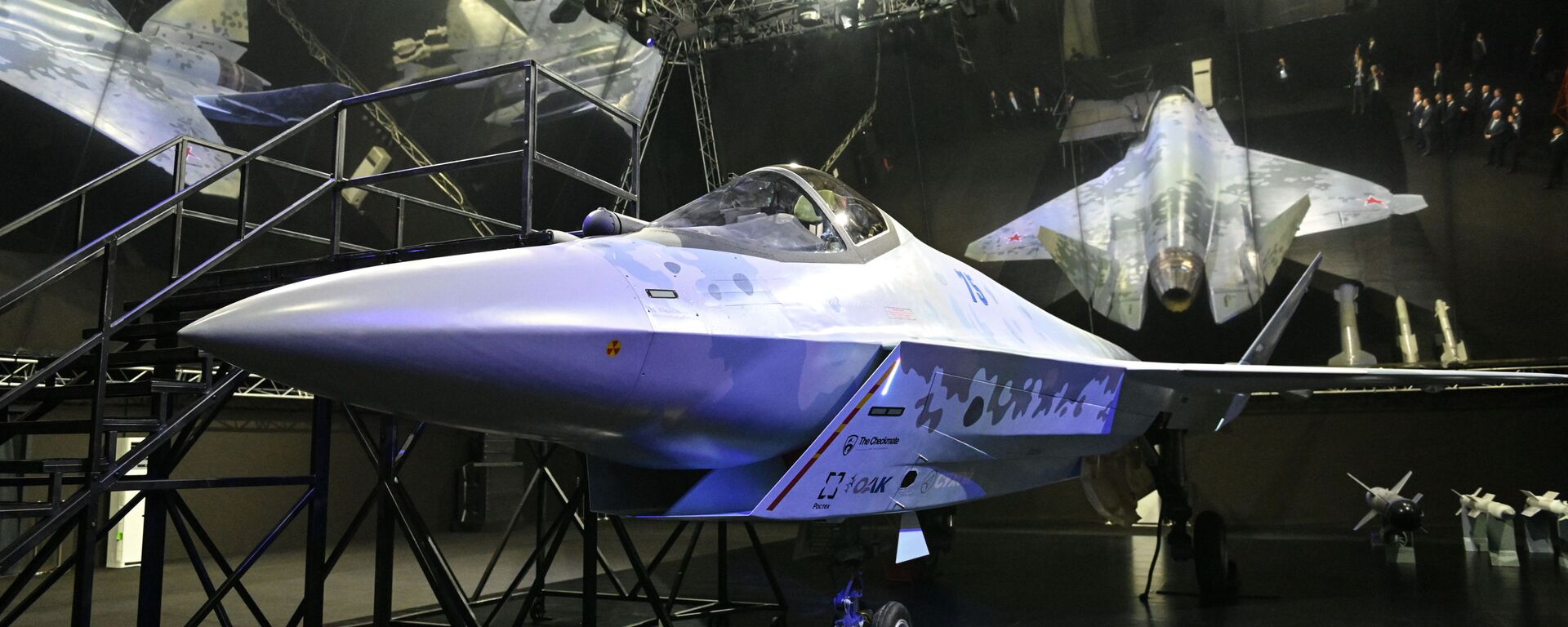 مقاتلة سوخوي تشيك ميت (مات الشاه) في معرض الطيران والفضاء الدولي ماكس 2021 في جوكوفسكي، ضواحي موسكو، روسيا 20 يوليو 2021 - سبوتنيك عربي, 1920, 16.02.2023