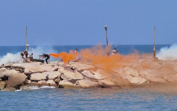 القوات البحرية الروسية العاملة في سوريا تحتفل بعيد الأسطول البحري - سبوتنيك عربي