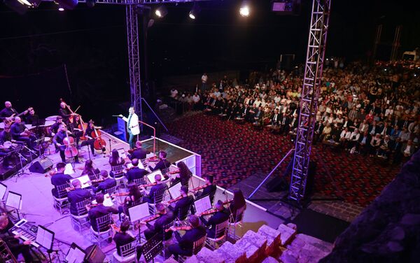 مهرجان القلعة والوادي في وادي النضارة وسط سوريا  - سبوتنيك عربي