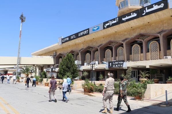 استئناف حركة الشحن الجوي بين كراسنودار الروسية وحلب السورية، 28 يوليو 2021 - سبوتنيك عربي