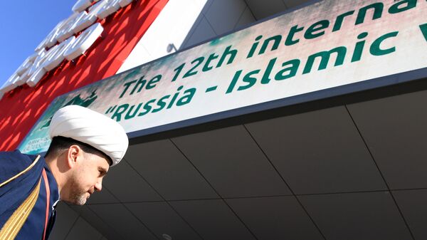 القمة الاقتصادية الدولية الـ 12 روسيا - العالم الإسلامي: مؤتمر قازان 2021 في مدينة قازان، جمهورية تتارستان، روسيا 28 يوليو 2021 - سبوتنيك عربي