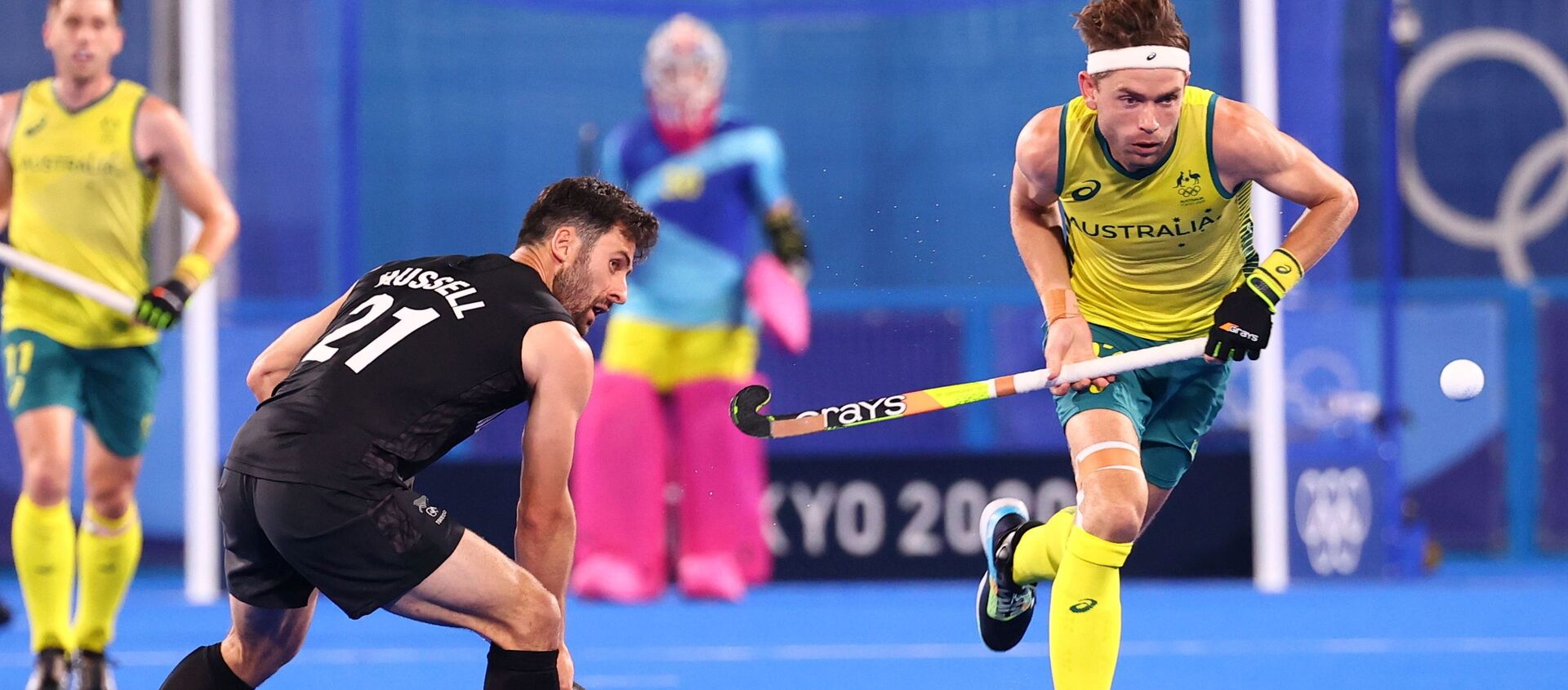 منافسات الهوكي في أولمبياد طوكيو بين أستراليا ونيوزيلندا الأربعاء يوليو 2021 - سبوتنيك عربي, 1920, 28.07.2021