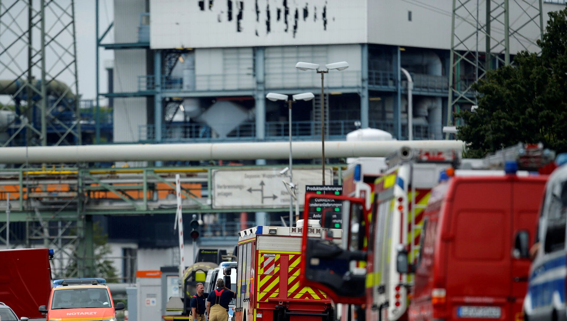 انفجار مجمع صناعي في ألمانيا انفجار مجمع صناعي في ألمانيا - سبوتنيك عربي, 1920, 29.07.2021