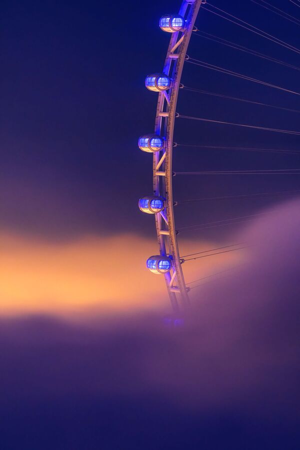 صورة بعنوان عين في السماء، للمصور راهول بنسال من الهند، الفائز بالمركز الخامس في فئة التصوير المعماري من مسابقة التصوير الدولية جائزة حمدان بن محمد بن راشد آل مكتوم الدولية للتصوير الضوئي - سبوتنيك عربي