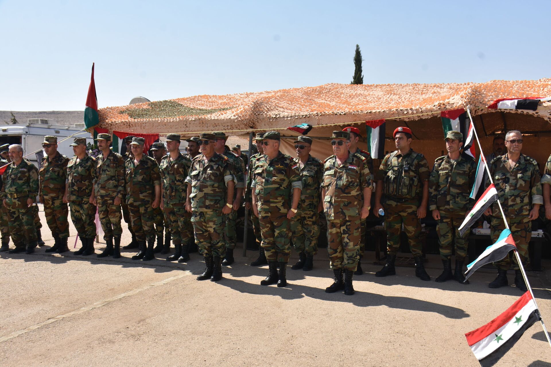 الأسد يهنئ الجيش السوري بالذكرى الـ 76 لتأسيسه  - سبوتنيك عربي, 1920, 02.08.2021