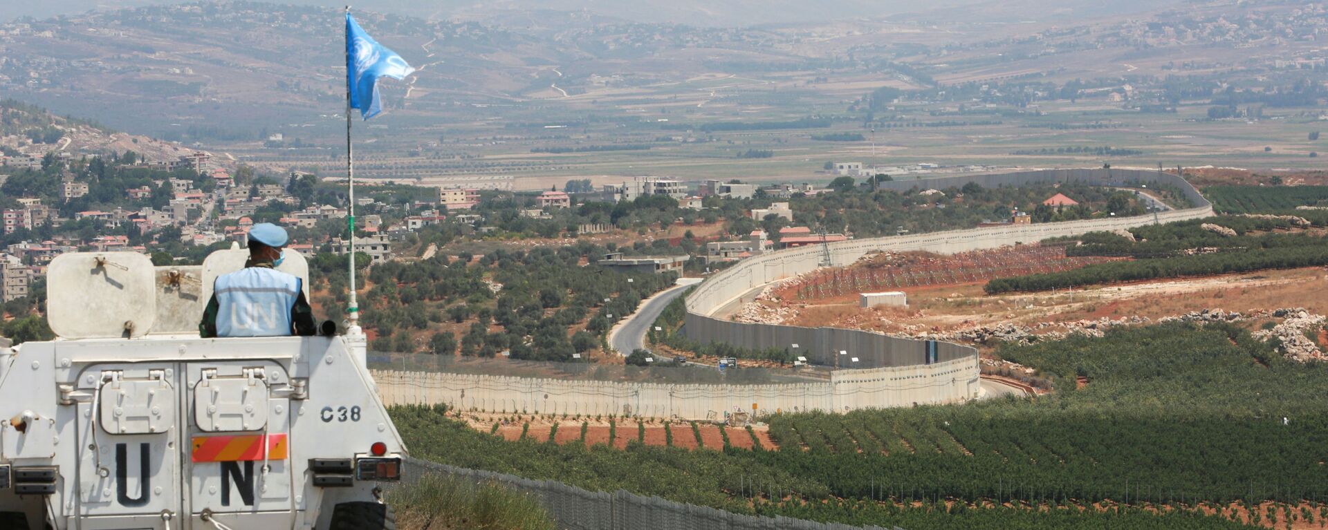 قوات حفظ السلام التابعة للأمم المتحدة، على الحدود اللبنانية مع إسرائيل، العديسة‎  جنوب لبنان 6 أغسطس 2021 - سبوتنيك عربي, 1920, 02.12.2021