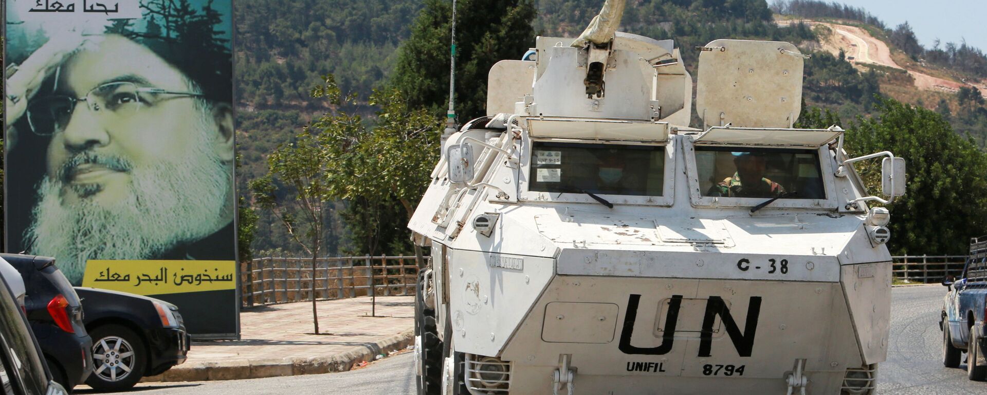 قوات حفظ السلام التابعة للأمم المتحدة، على الحدود اللبنانية مع إسرائيل، جنوب لبنان 6 أغسطس 2021 - سبوتنيك عربي, 1920, 26.01.2022