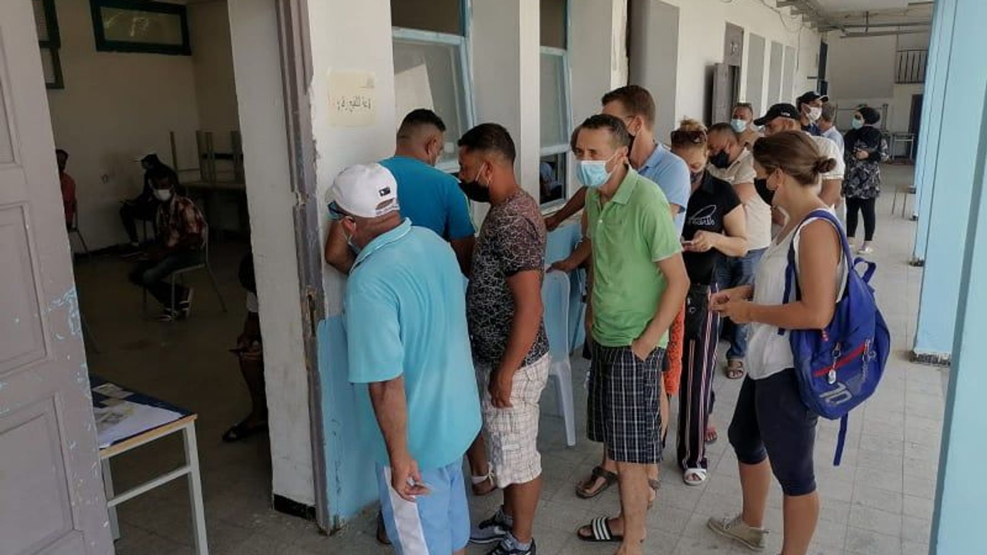 إقبال مكثف على التطعيم ضد كورونا في تونس إقبال مكثف على التطعيم ضد كورونا في تونس - سبوتنيك عربي, 1920, 08.08.2021