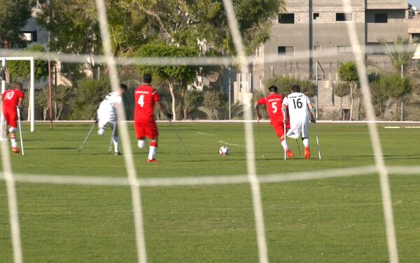 الرياضة باب الأمل لمبتوري الأطراف في قطاع غزة - سبوتنيك عربي