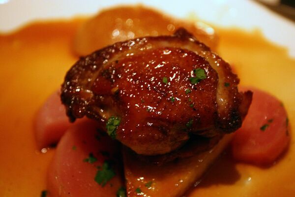 طبق من لحم الحمام في مطعم فرنسي - سبوتنيك عربي