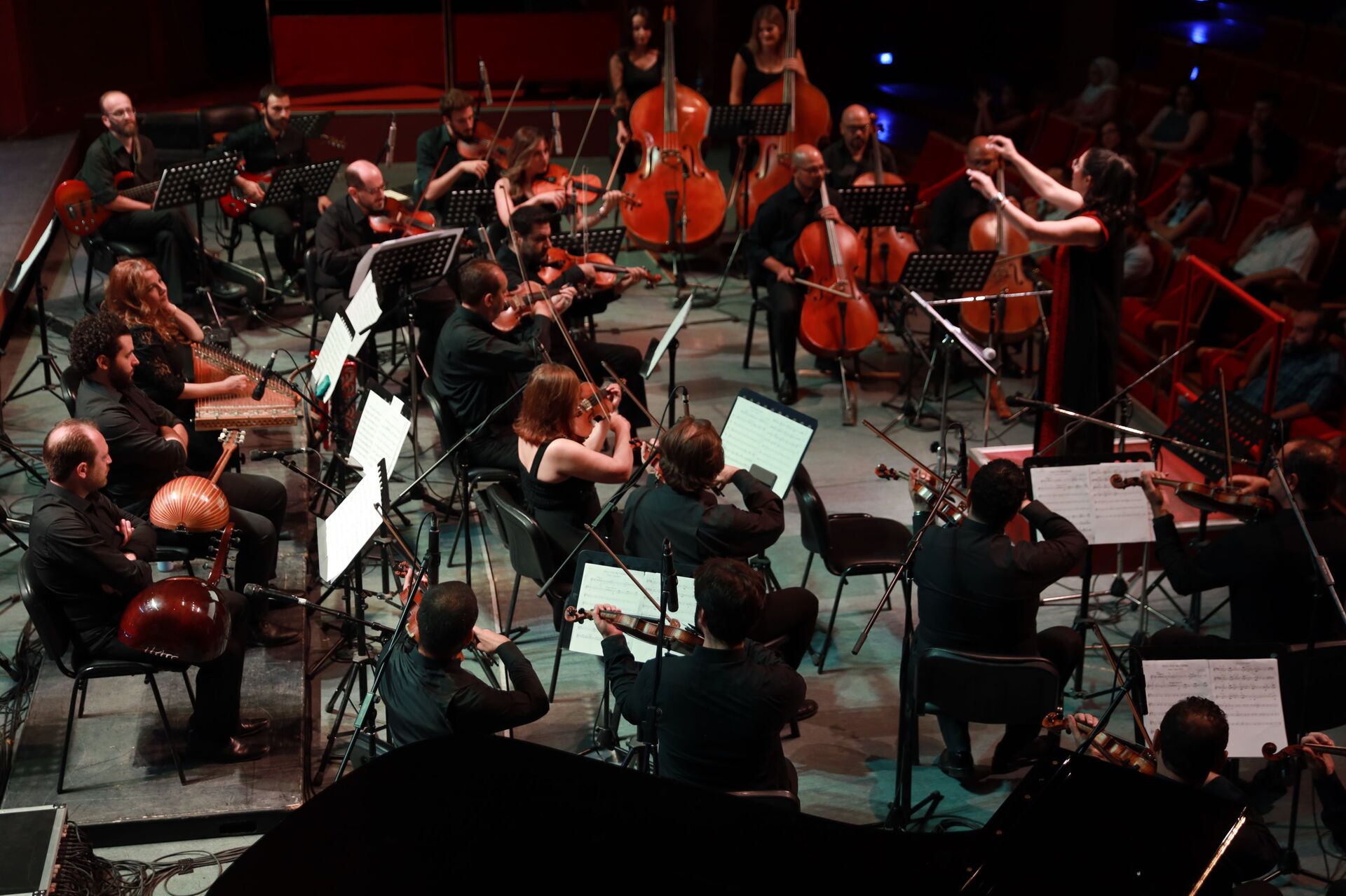 مشروع تناغم سورية برعاية برنامج الأمم المتحدة الإنمائي UNDP، وبالتعاون مع فرقة كورال غاردينيا، تحت شعار صوتي وصوتك مسموعين، دمشق، سوريا 1 سبتمبر 2021 - سبوتنيك عربي, 1920, 23.11.2021