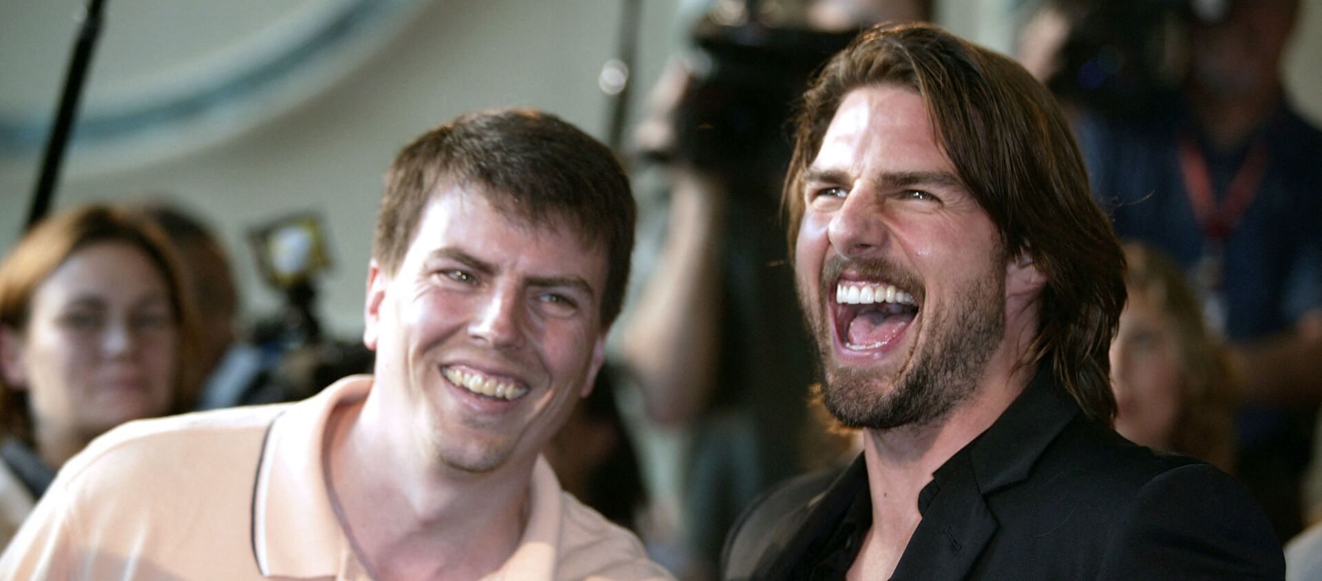 الممثل الأمريكي، توم كروز، مع شبيهه - سبوتنيك عربي, 1920, 02.09.2021