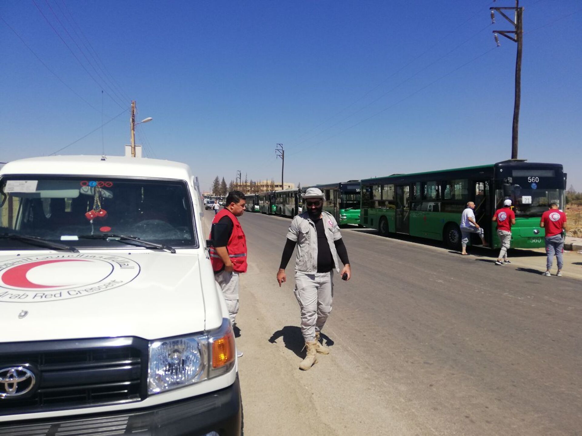 مسلحو درعا البلد يستأنفون تسليم أسلحتهم المتوسطة والخفيفة للسلطات السورية، 6 سبتمبر 2021 - سبوتنيك عربي, 1920, 23.11.2021