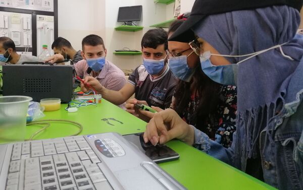 افتتاح مركز أممي درب في حمص القديمة، سوريا، 8 سبتمبر 2021 - سبوتنيك عربي