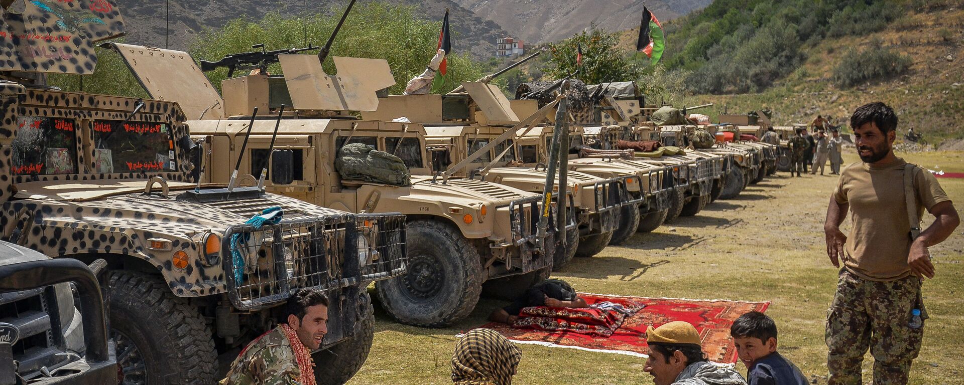 مدرعات أمريكية تستخدمها قوات الأمن الأفغانية قبل سيطرة حركة طالبان على الحكم - سبوتنيك عربي, 1920, 14.09.2021