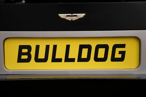 كشف الستار عن سيارة أستون مارتن بولدوغ، عام 1979، وهي الوحيدة من نوعها على الإطلاق، وذلك بعد ترميمها بعد أن ظلت خامدة لمدة 35 عامًا، في قصر هامبتون كورت جنوب غرب لندن، إنجلترا 3 سبتمبر 2021 - سبوتنيك عربي