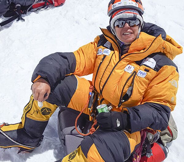 المغامرة المغربية بشرى بيبانو  - سبوتنيك عربي