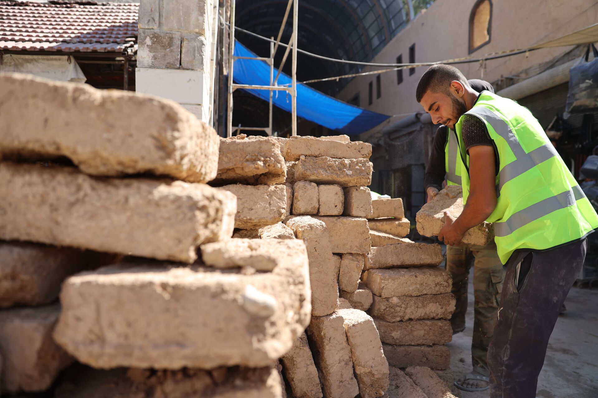 ترميم سوق السروجية القديم في دمشق، سوريا 20 سبتمبر 2021 - سبوتنيك عربي, 1920, 23.11.2021