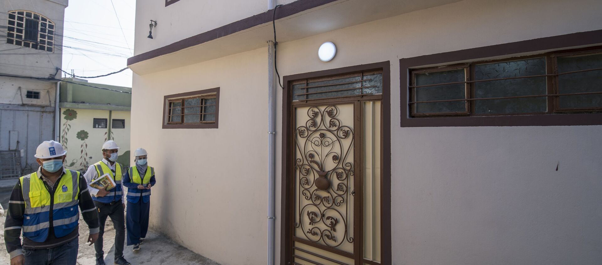 ترميم المنازل من دمار الحرب التي تسببها داعش في الموصل العراق - سبوتنيك عربي, 1920, 28.09.2021